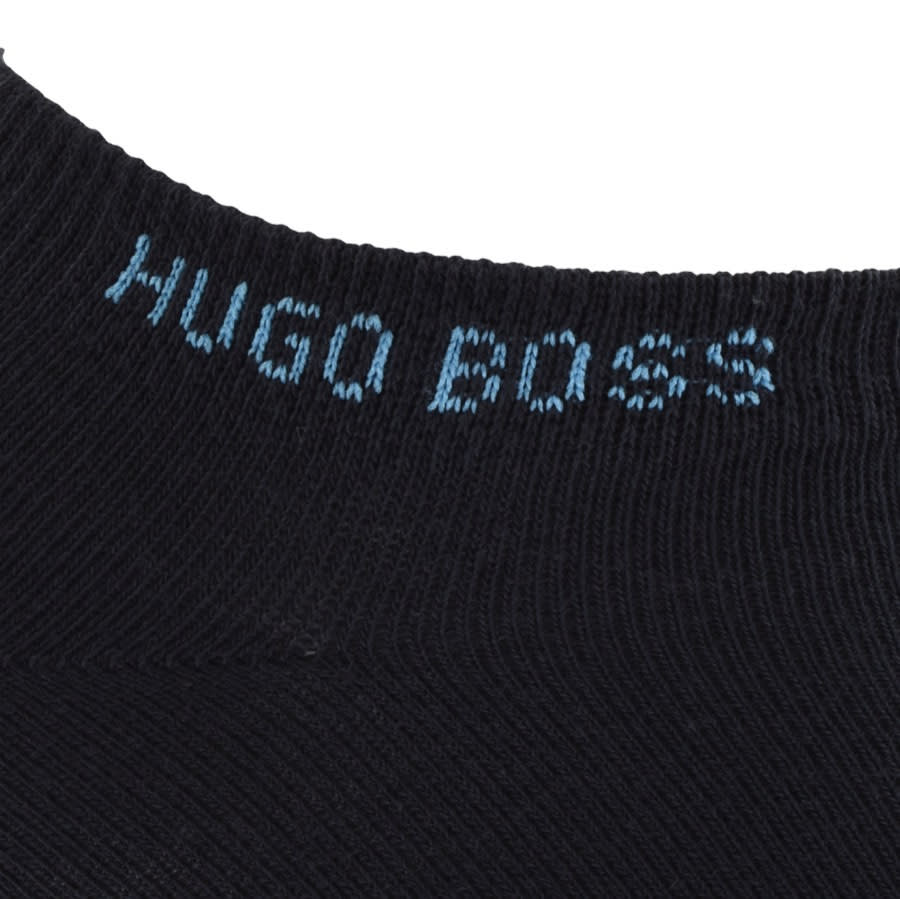 Alternative Image for ProductBOSS Two Pack Trainer Socks Navy3